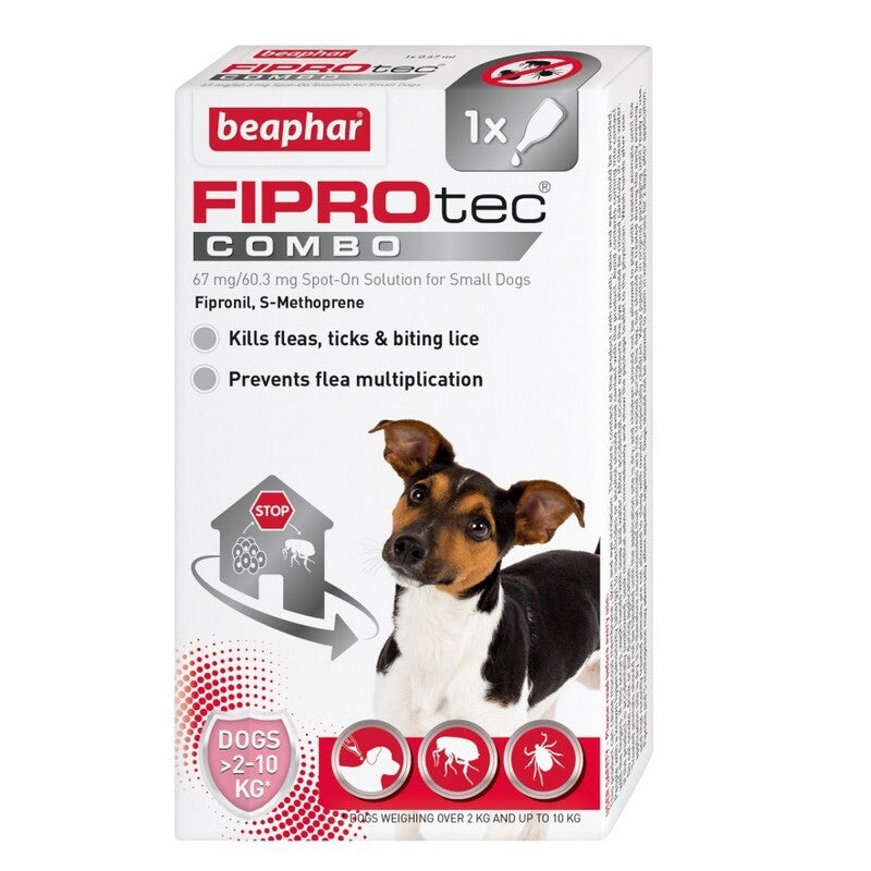 Beaphar FIPROtec COMBO Sml Dog 1 pip x6