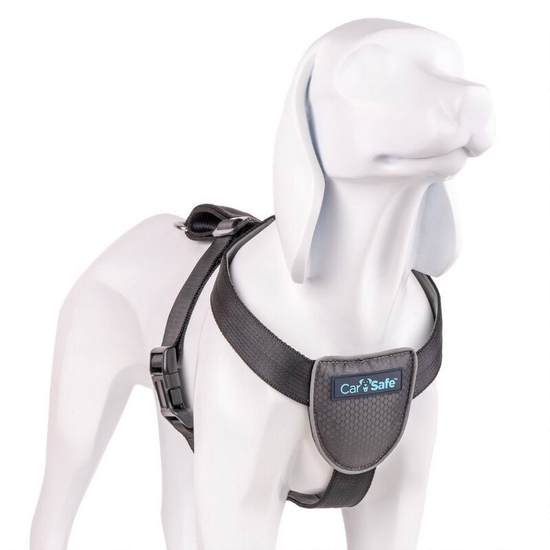 CarSafe Dog Travel Harness Black L