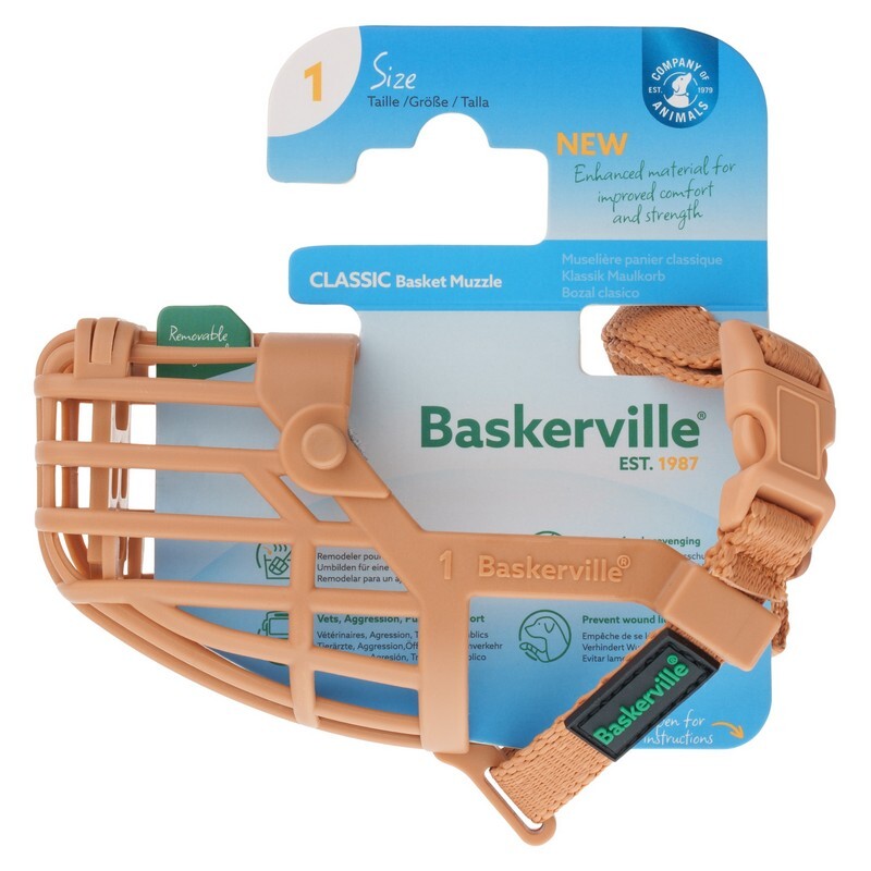 Baskerville Classic Basket Muzzle Size 1