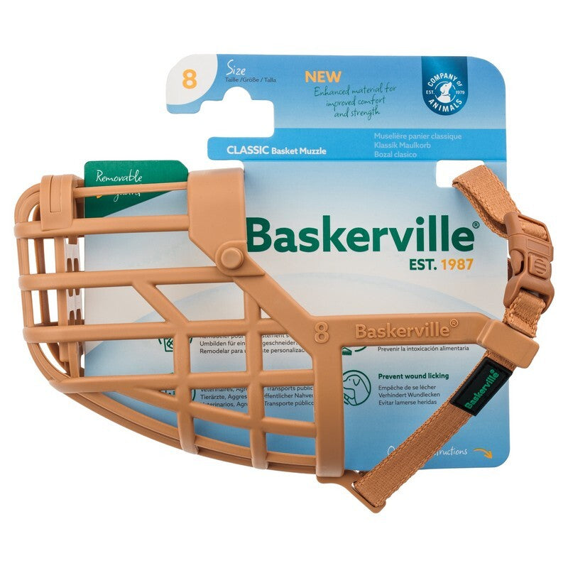 Baskerville Classic Basket Muzzle Size 8