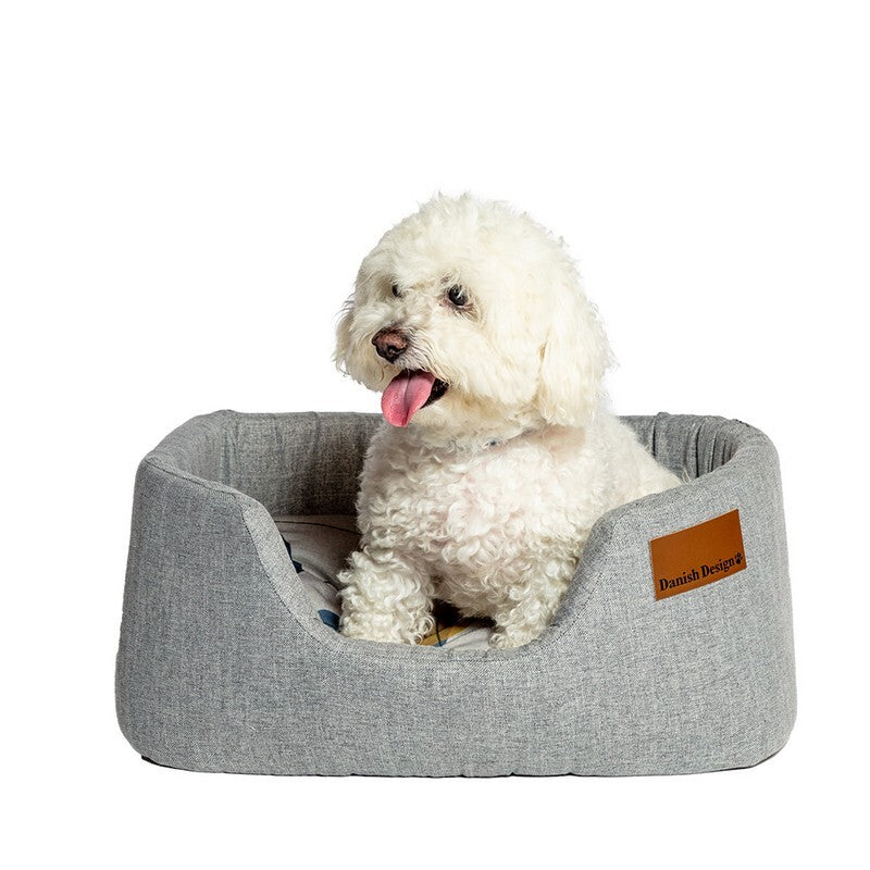 DD Colour Block Silver Lux Slumber Bed L