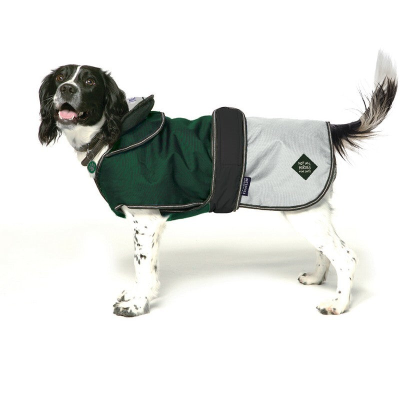 Battersea 2-in-1 Dog Coat Green 10 i