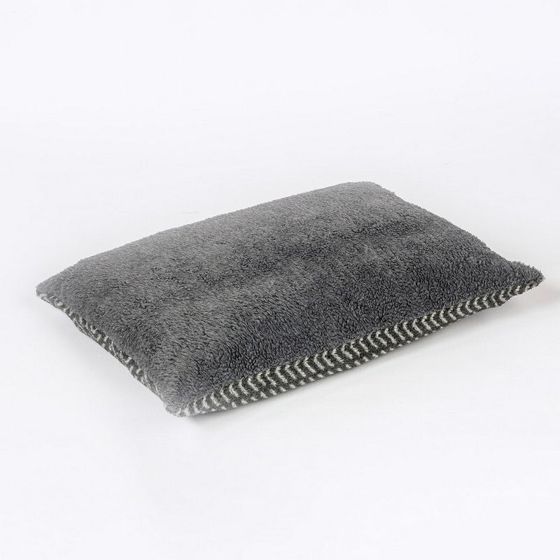 DD Fleece Charcoal Arrows Deep Duvet L