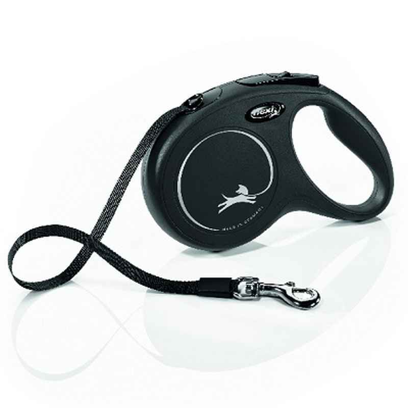 Flexi Classic Tape Medium New Black 5 m