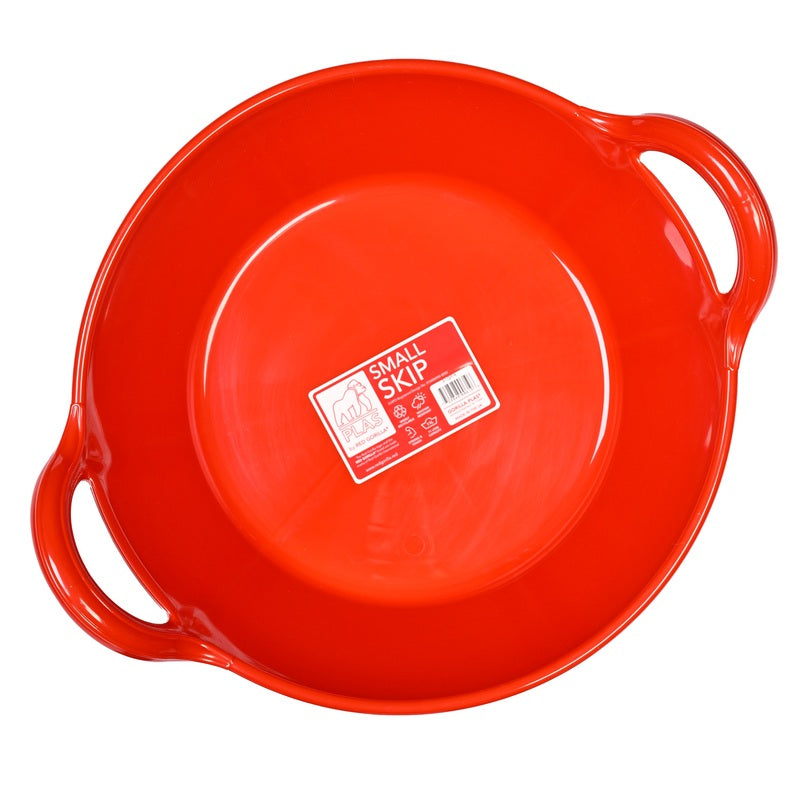 Red Gorilla Plas Skip Small Red 11 L