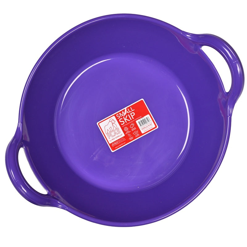 Red Gorilla Plas Skip Small Purple 11 L