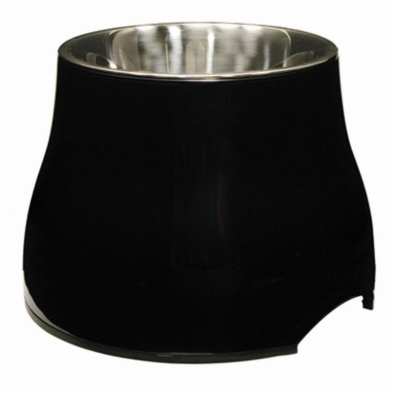 Dogit Elevated Dish Black L
