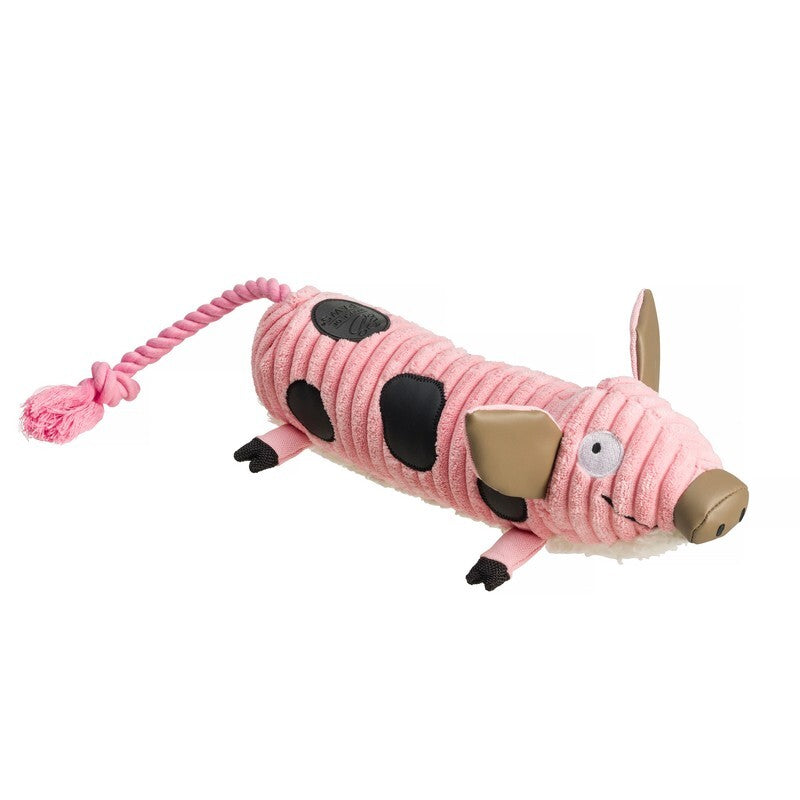 HOP Pig Jumbo Cord Dog Toy