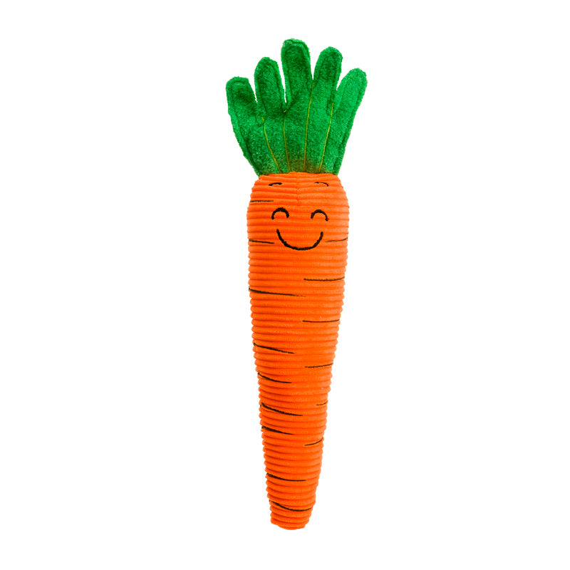 HOP Xmas Party Animal Carrot Dog Toy