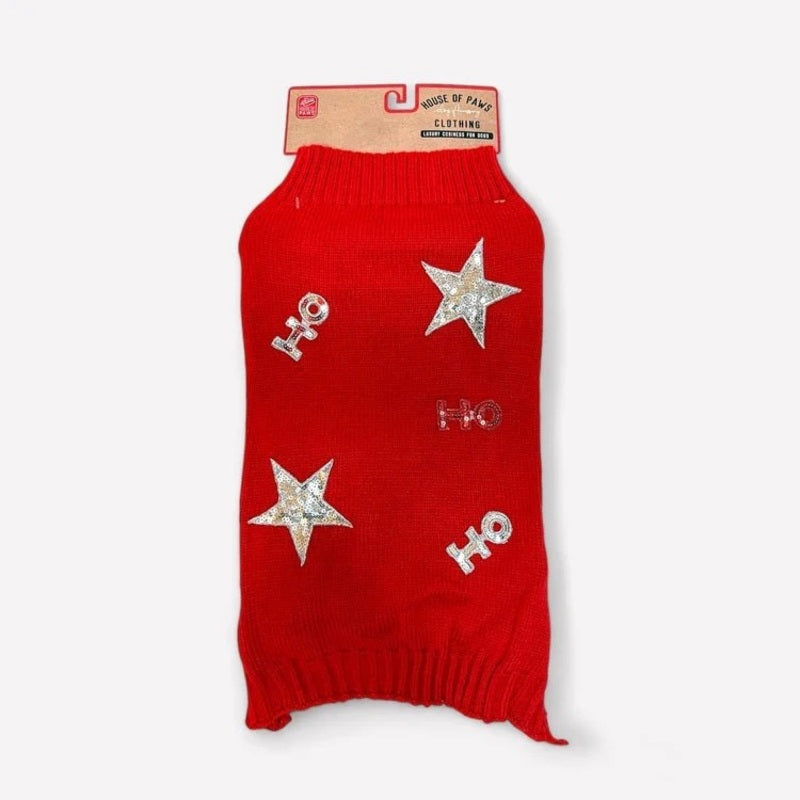 HOP Xmas Ho Ho Ho Polo Jumper XL