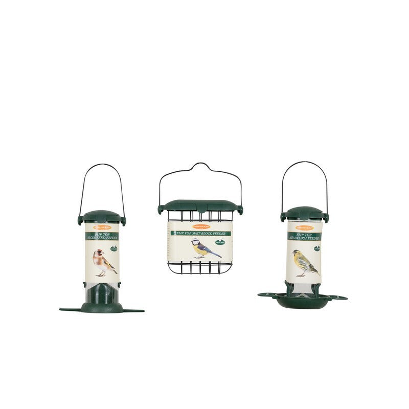 JJ Flip Top Niger Feeder 20cm