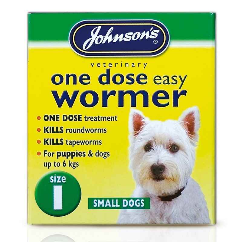 JVP Dog 1 Dose Wormer Size1 3Tabx6