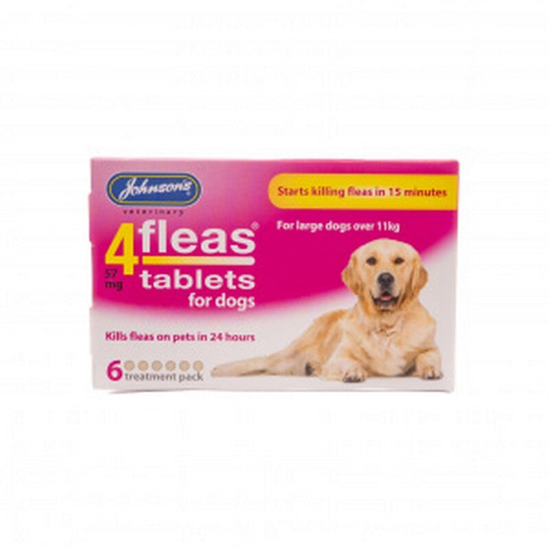 JVP 4Fleas Tabs Dog 11kg< 6x6