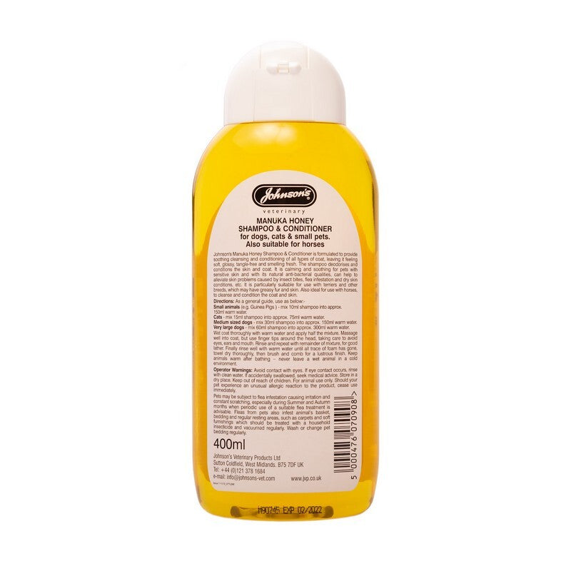 JVP Manuka Honey 2 in 1 Shampoo 400 ml