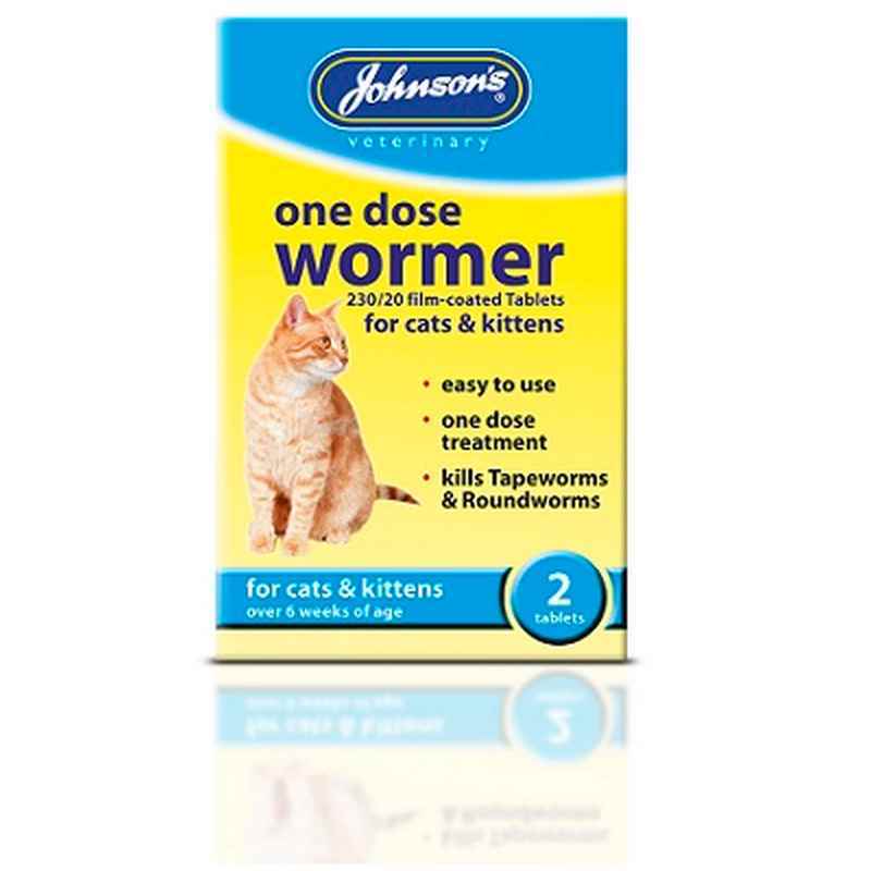 JVP Cat Kit One Dose Wormer 2tab x6