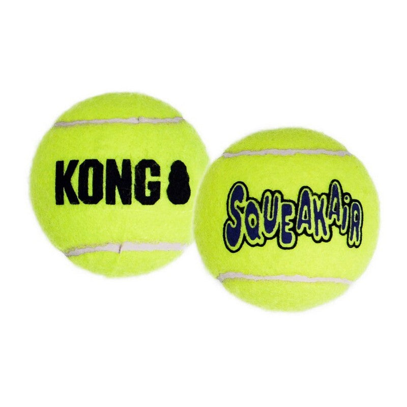 Kong Air Squeaker Tennis Ball x2 L