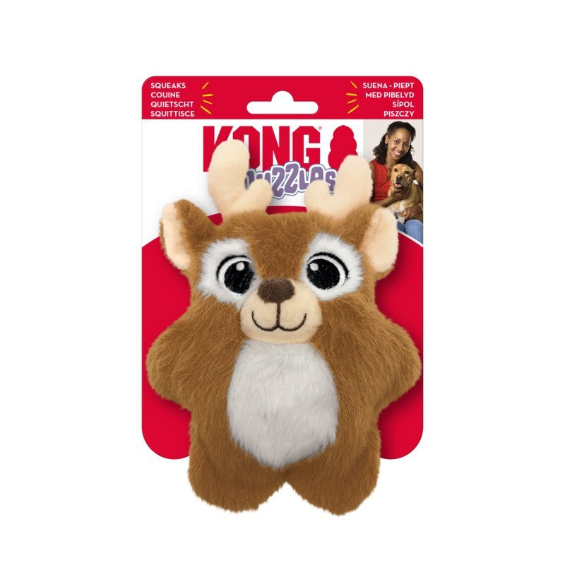 Kong Xmas Snuzzles Reindeer Small Small