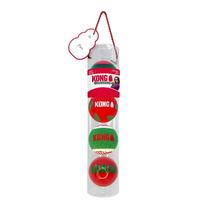 Kong Xmas Occasions Balls 4 Pack Medium