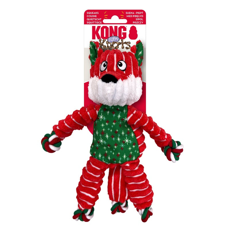 Kong Xmas Floppy Knots Medium