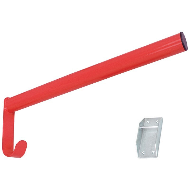 Saddle Rack Folding Pole Red