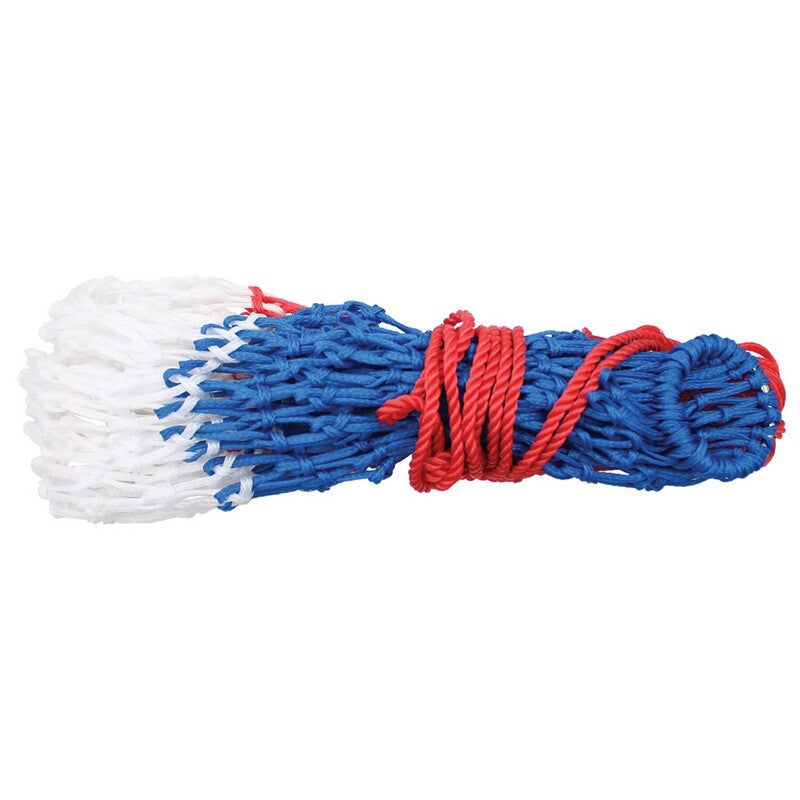 Small Mesh Polypro Hay Net RedWhiteBlue
