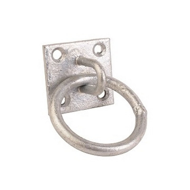 Tie Ring On Plate Galvanised x10