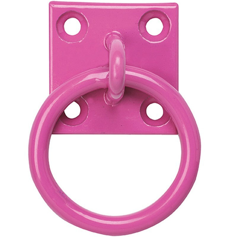 Tie Ring On Plate Pink x10