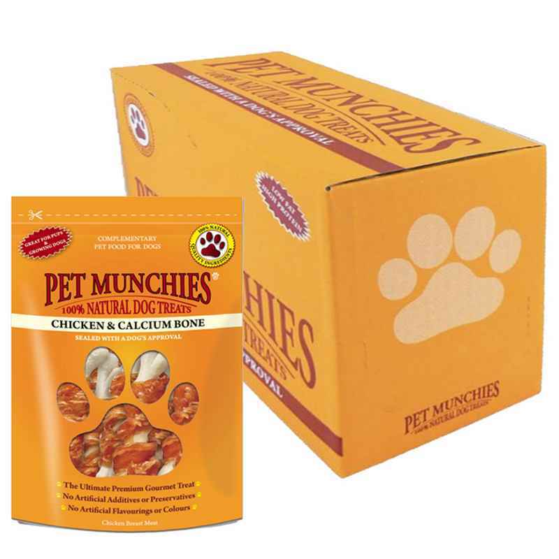 Pet Munchies Chicken & Calcium 100gx8