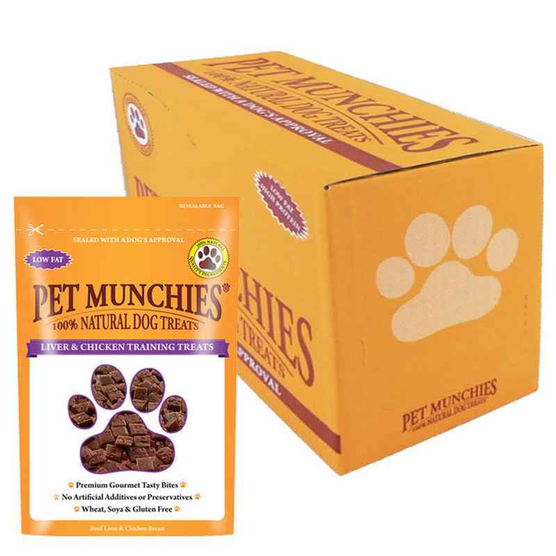 Pet Munchies Training Treat Liver 50gx8