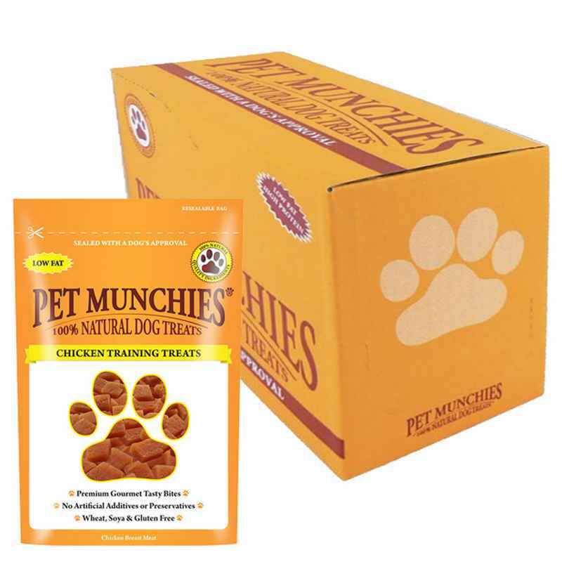 Pet Munchies Training Treat Ckn 50gx8