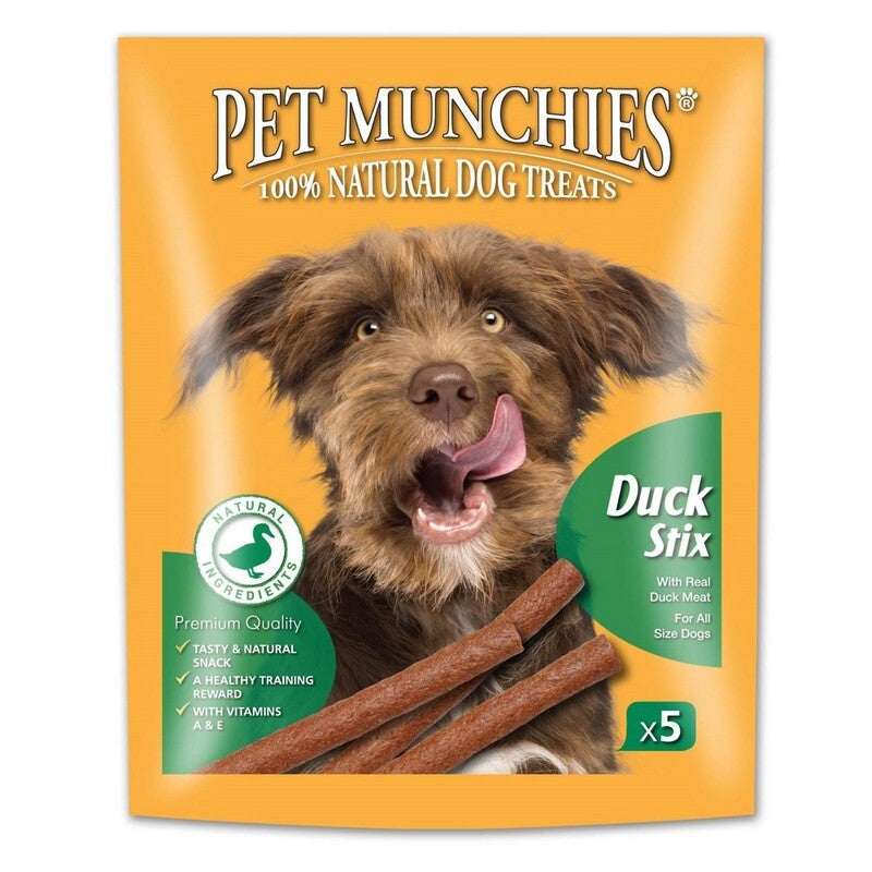 Pet Munchies Duck Stix 5x10