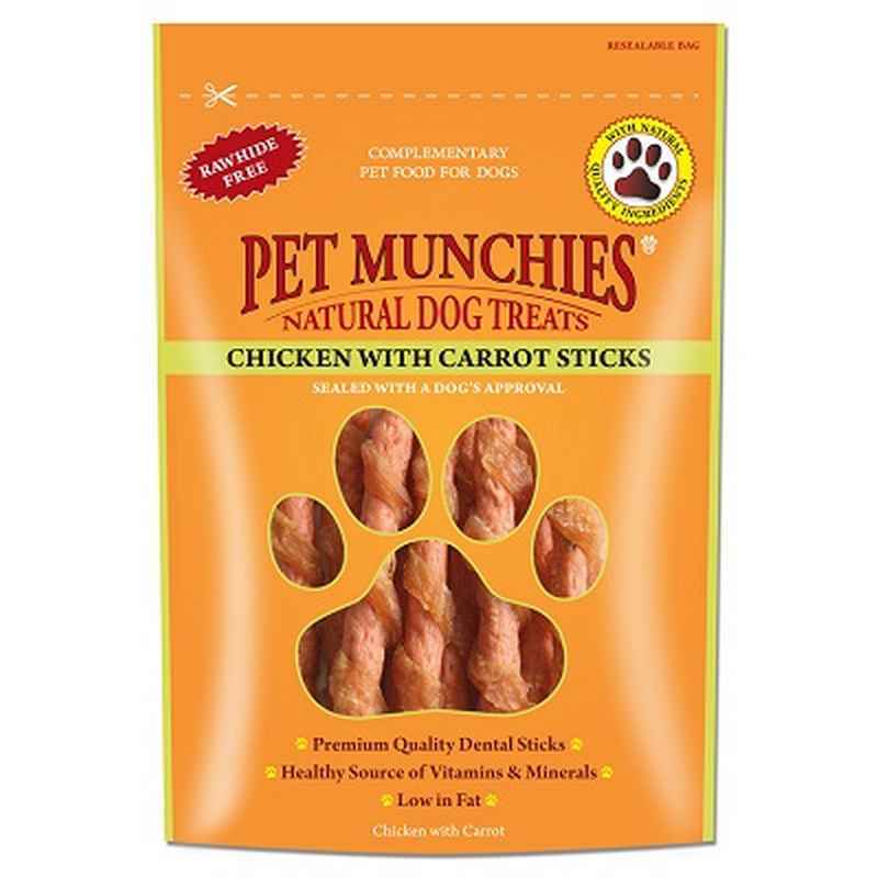 Pet Munchies Dog Treat Ckn&C Sticks80gx8
