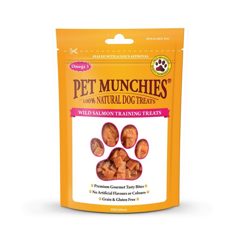 Pet Munchies Training Treat Salmon 50gx8
