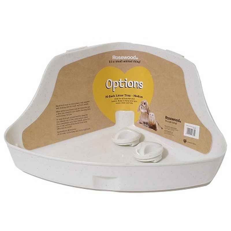Rosewood Options Corner Litter Tray M
