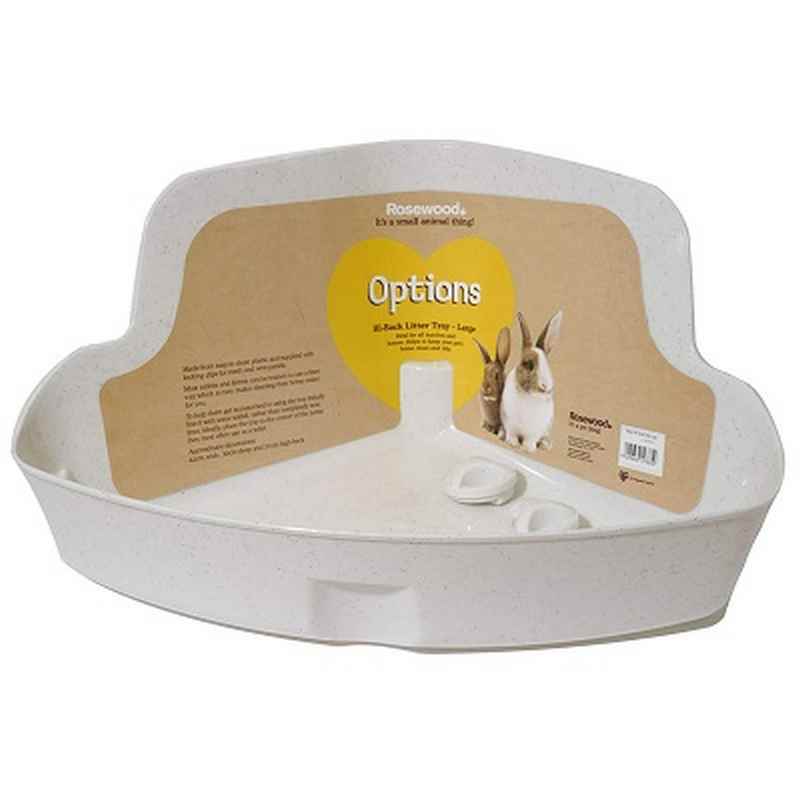 Rosewood Options Corner Litter Tray L