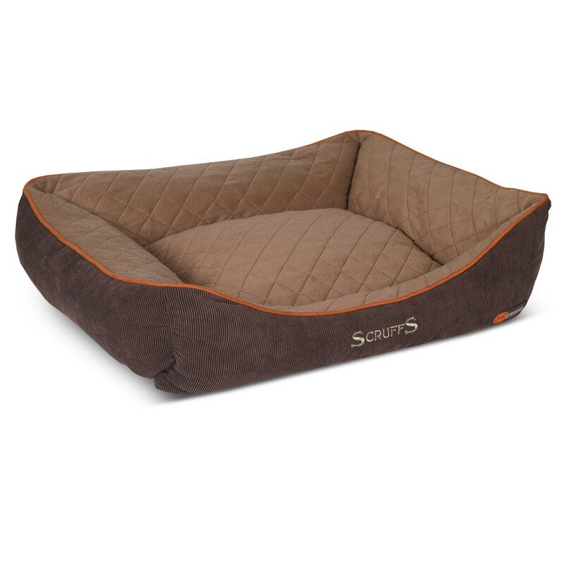 Scruffs Thermal Box Bed Brn 90x70cm XL