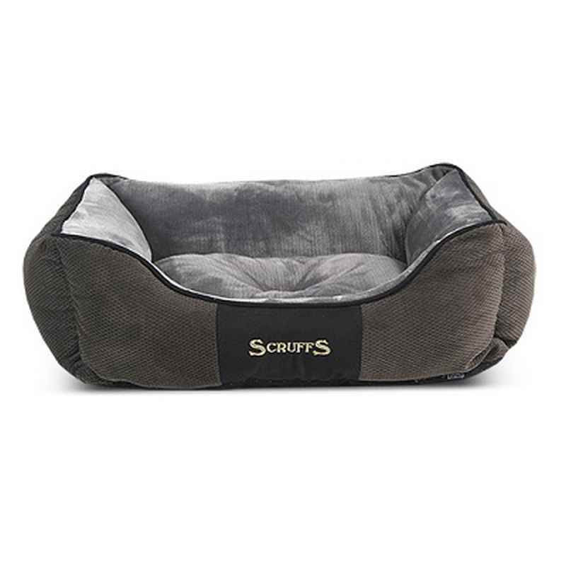 Scruffs Chester Box Bed Gry 60x50cm M