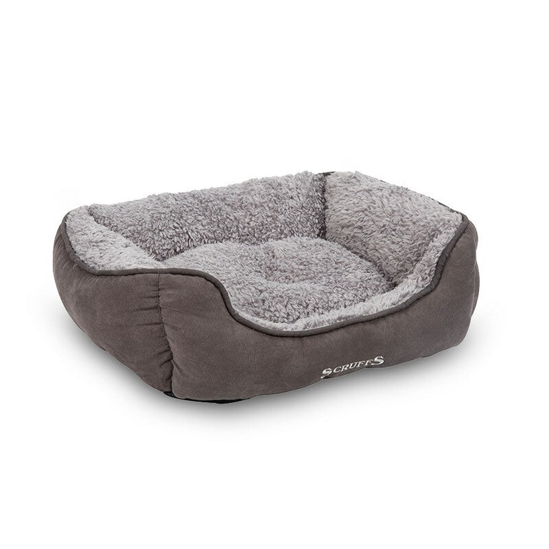 Scruffs Cosy Box Bed Grey 50x40cm S