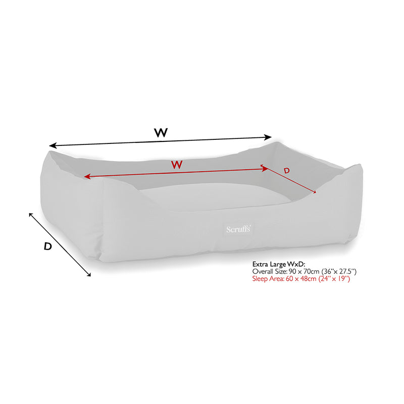 Scruffs Expedit Box Bed Rose 90x70cm XL