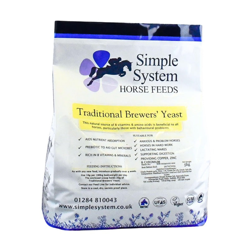 Simple System Trad Brewers Yeast 5kg