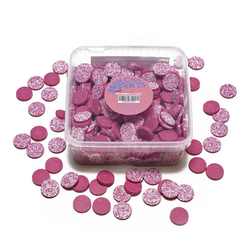 Monster Chocs Mini Strawberry 1 kg