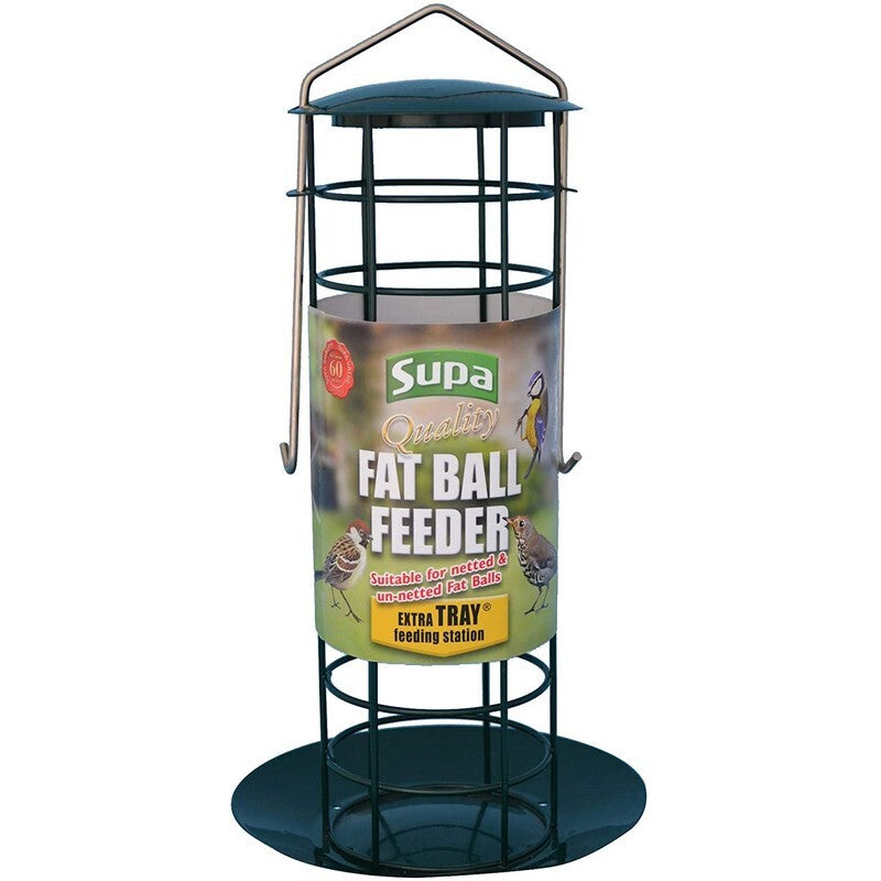 Supa Fat Ball Feeder With Tray