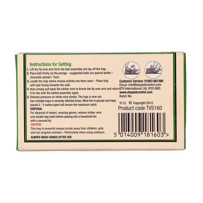 Self Set Metal Mouse Trap