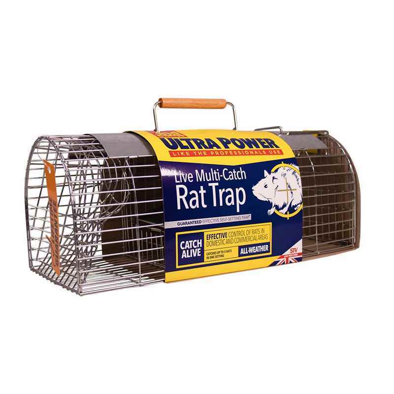Ultra Power Live Multi-Catch Rat Trap