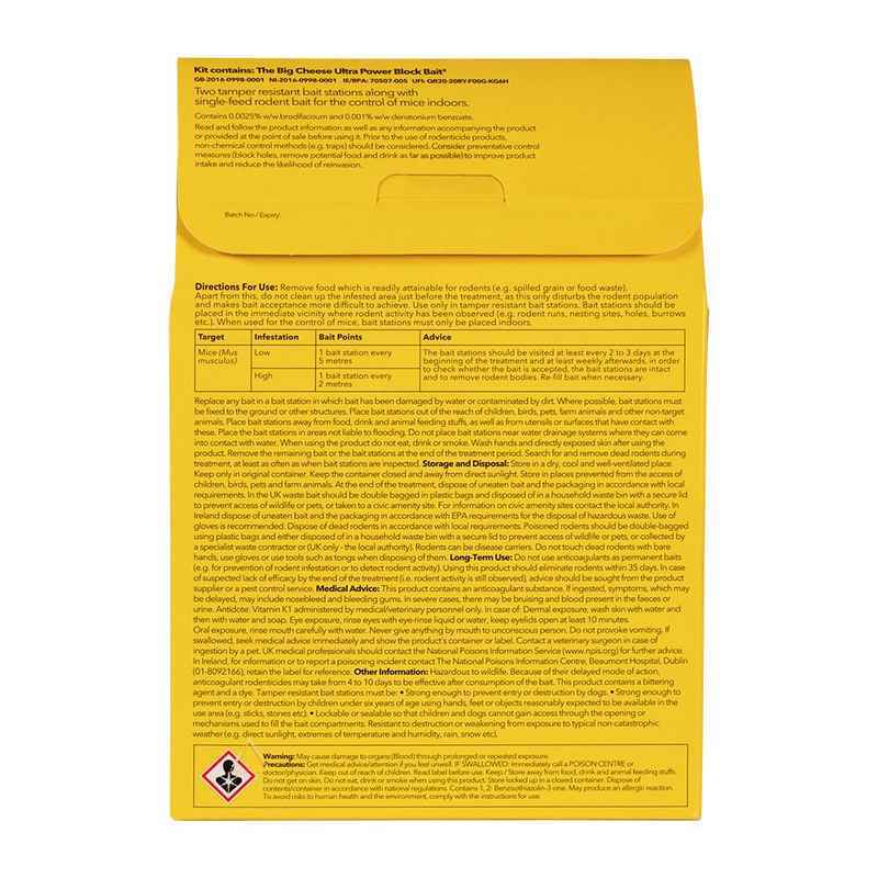 Ultra Power Block Bait2 Mice Killer Kit