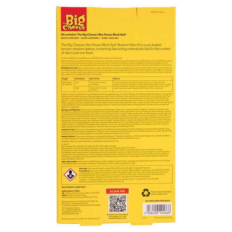 Ultra Power Block Bait2 Rodent Killer