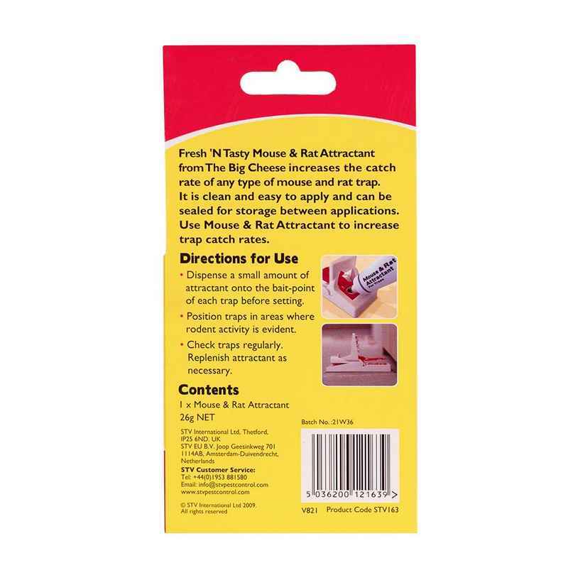 Big Cheese Mouse & Rat Attractant 6x26g