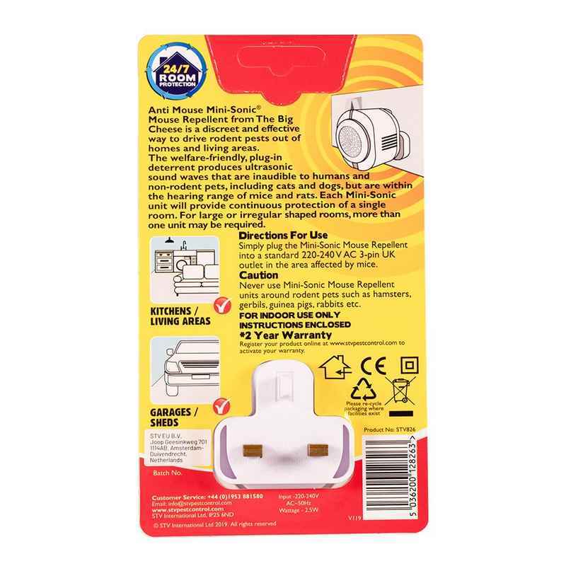 Big Cheese Anti Mouse Mini-Sonic Mouse