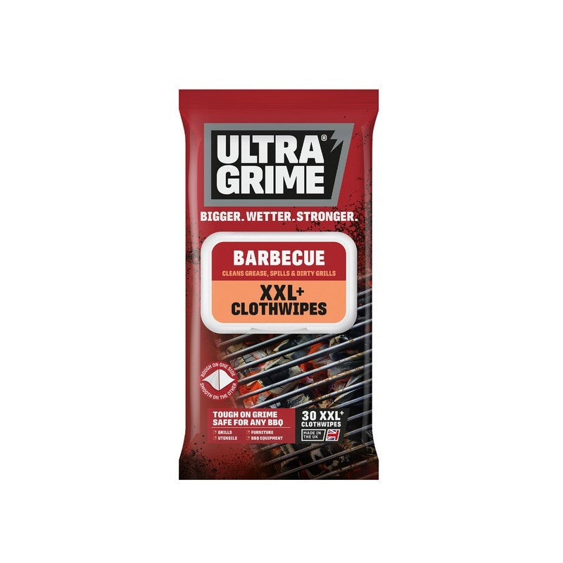 Ultra Grime XXL BBQ Wipes 30pk Each