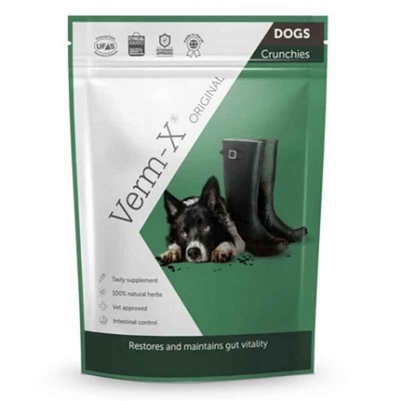 Verm X For Dogs Crunchies 100 Pack 325 g